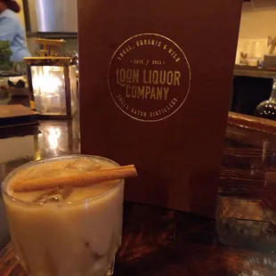 Cinnamon White Russian