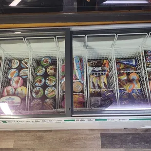 Wonderful selection of ice cream treats.