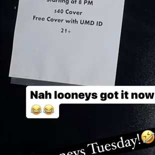 Blatant racism....whites only when they posted knowing HBUC have patronized Every Tuesday night since 2021....