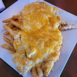 Chesapeake Fries -Crab &amp; cheese on fries...yummy