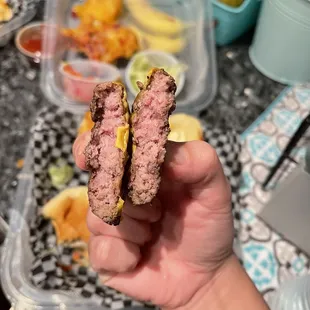 Asked for well done - Beef Sliders