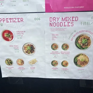 menu, ramen and noodles