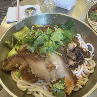 Dry Mixed Beef Tripe Noodle /