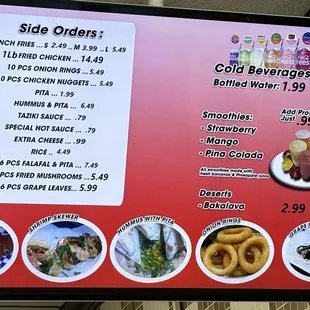 ramen and noodles, menu