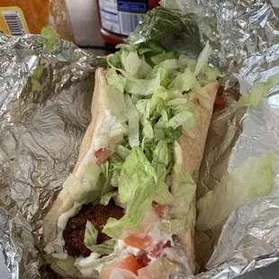Falafel gyro