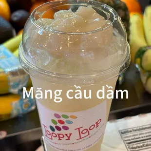 Măng cầu tươi dầm