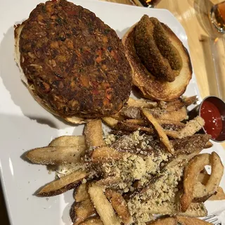 Better than a Burger   Roasted Veggie Burger