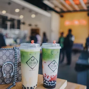 SoMatchaCoffee &amp; Strawberry Matcha Latte