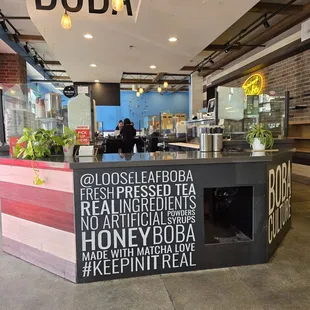Where you pick up your tea