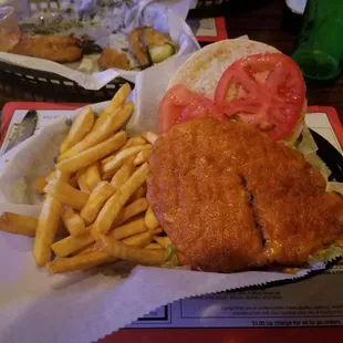 Buffalo chicken sandwich