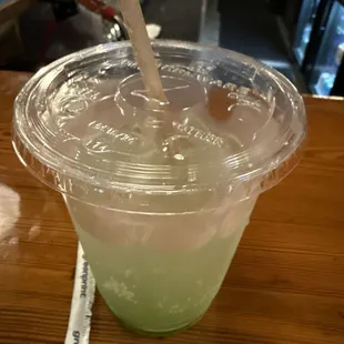 Delicious Mocktail called "Cats Hate Cucumbers"!