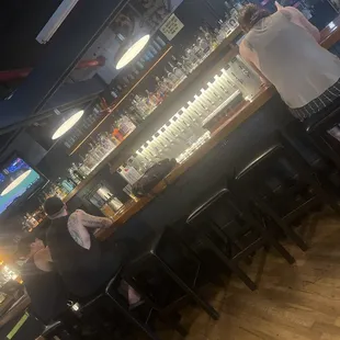 Here's a soot at the bar, for lunch! Yum!!