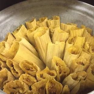 TAMALES made right here!