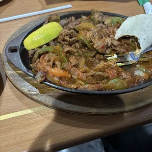Steak Fajitas