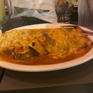 Fajita Beef Chimichanga