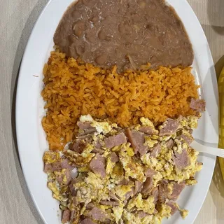 Huevos Con Jamon