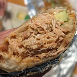 Chicken super burrito