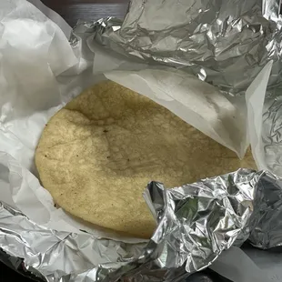 Really warm tortillas that come with the caldo de res (beef soup).
