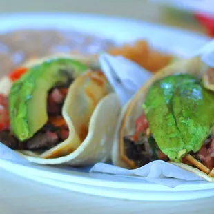 super taco plate closeup