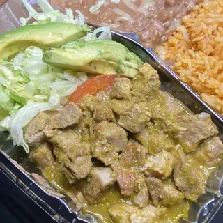 Chile Verde Plate