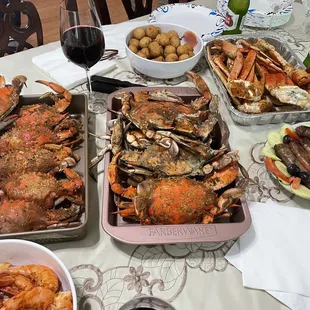 Crab feast!