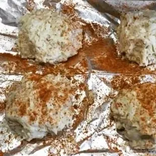 CRABCAKES IN THE MAKING