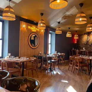 Dining room on the second floor