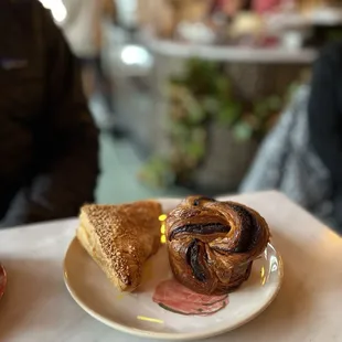 Potato Bureka and Chocolate Babka