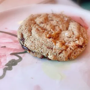 chocolate chunk tahini cookie $3.50