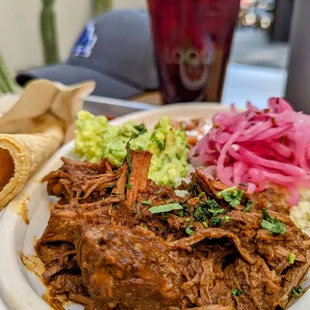 Beef plate. Not bad. A bit dry.