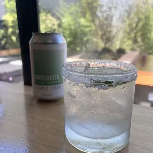 Crispy and refreshing low key Marg