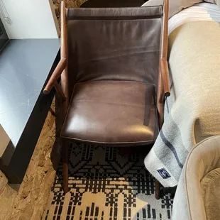 Had to ask for a chair to be brought to the room.  No chairs!!