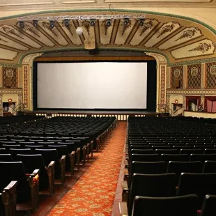 Inside the historic Lorain Palace