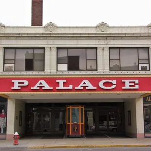 View of the Lorain Palace from Broadway