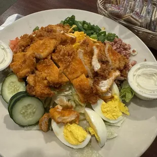 Buffalo chicken salad - SO delicious!