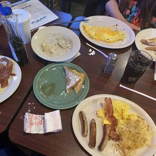Breakfast for three