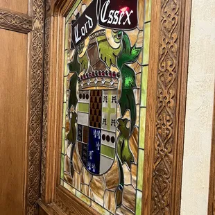 stained glass window