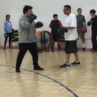 Friday night boxing.