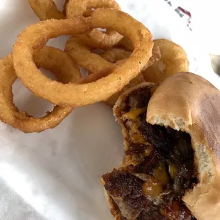 Onion Rings were homemade and delish!