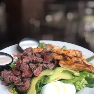 Steak and chicken cob made to perfection!