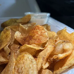 Cajun Potato Chips