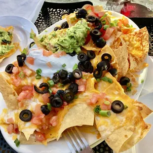 The Nachos w/o meat.