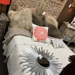 Not just rustic-- lots of chic, contemporary items as well