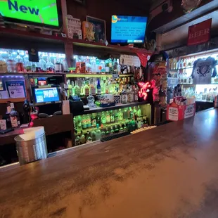 the bar