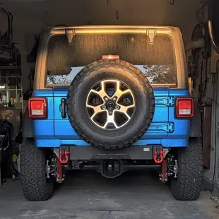Back bumper we found at the Taco shop.