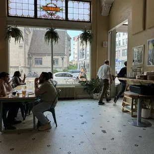 indoor seating
