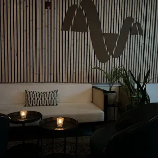 two chairs and a couch