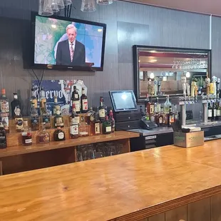 TV's in bar