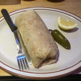 This burrito is huge!!!