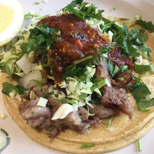 Carnitas tacos to die for!